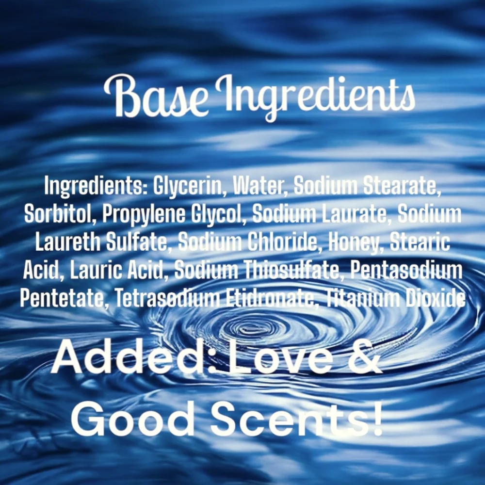 HP😀 Handmade Anna's Creations Bergamot Honey Glycerin Bar Soap Cruelty/Lye Free